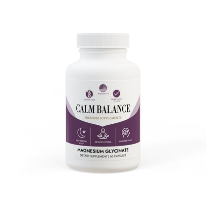 Dietary-supplement-magnesium-glycinate-60-capsules-premium-supplements-front-view