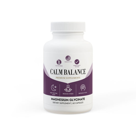 Dietary-supplement-magnesium-glycinate-60-capsules-premium-supplements-front-view