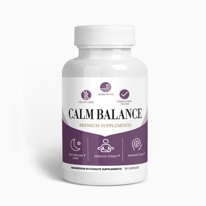 Calm Balance - Premium Magnesium Glycinate Supplements