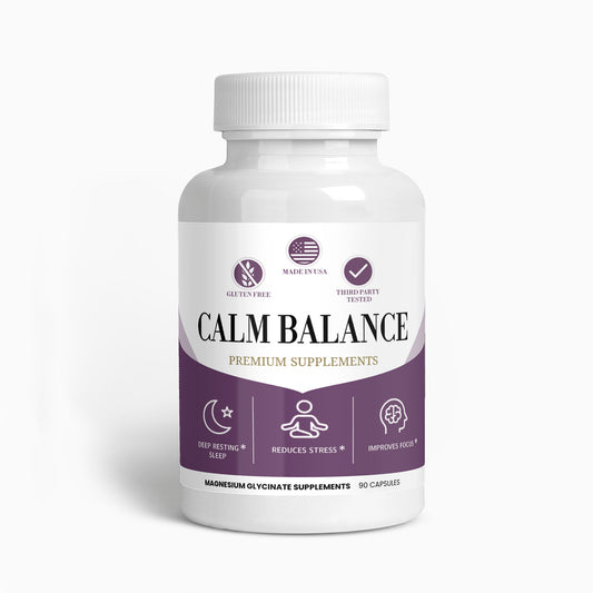 Calm Balance - Premium Magnesium Glycinate Supplements