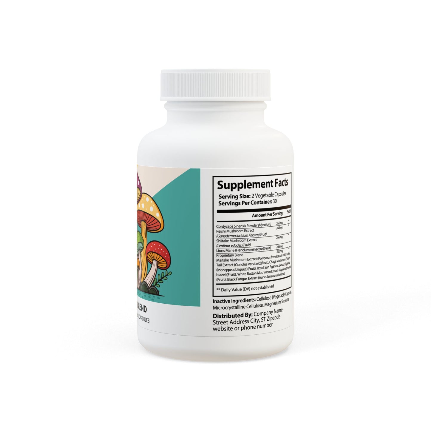 Mushroom Blend Supplement