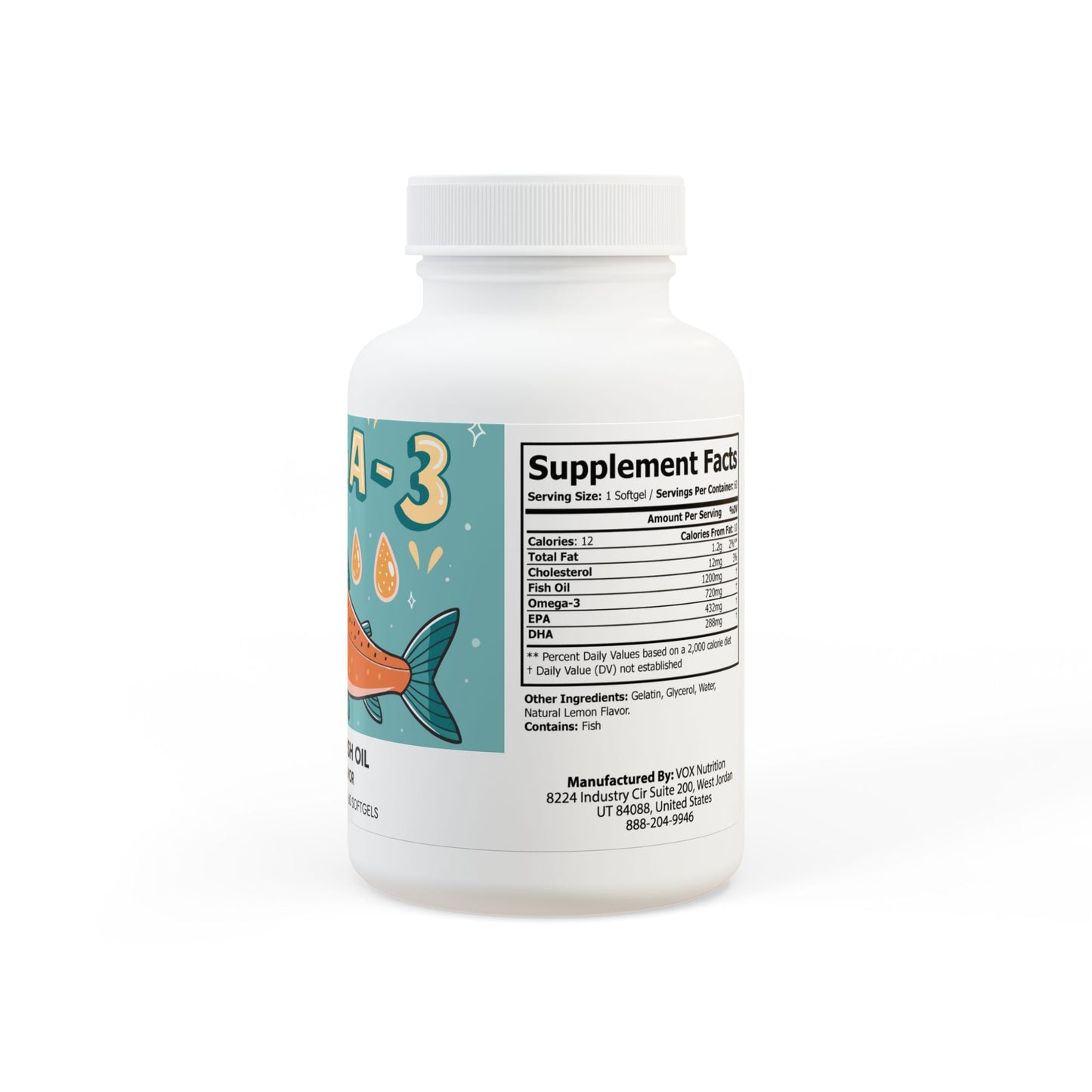Omega 3 Fish Oil Supplement