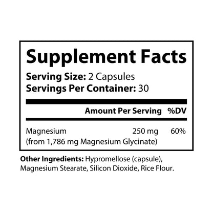 Calm Balance - Premium Magnesium Glycinate Supplements